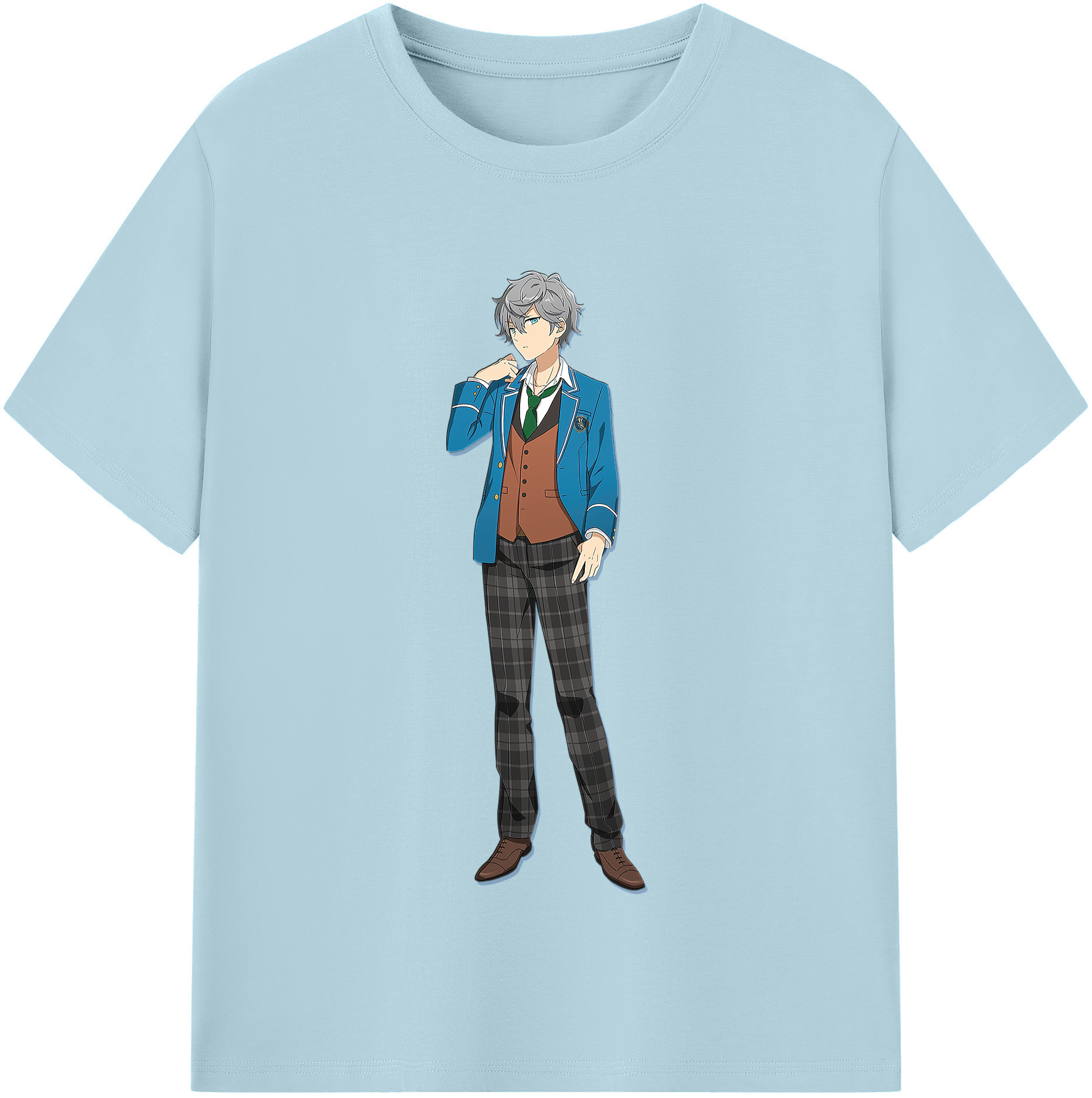 （画像用） あんさんぶるスターズ! Ensemble Stars 綿100％半袖Tシャツ（フロントプリント）
